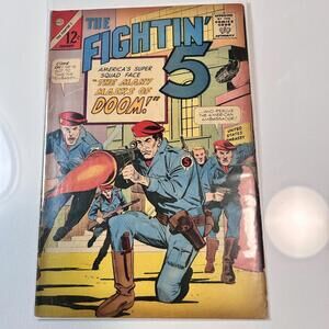 The Fightin' 5 #28 Silver Age Charlton War Comic